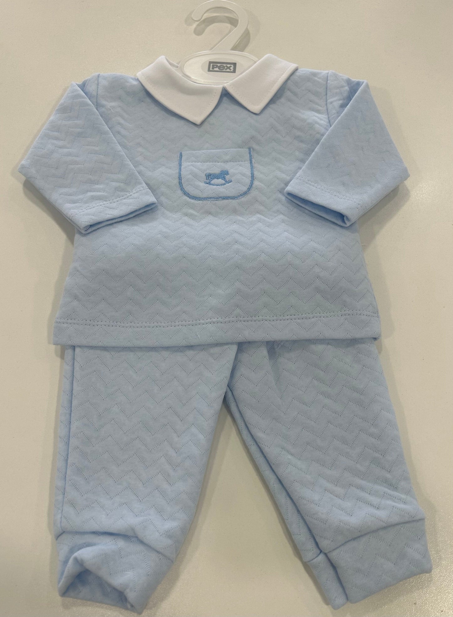 Pex Rocking Horse Suit blue