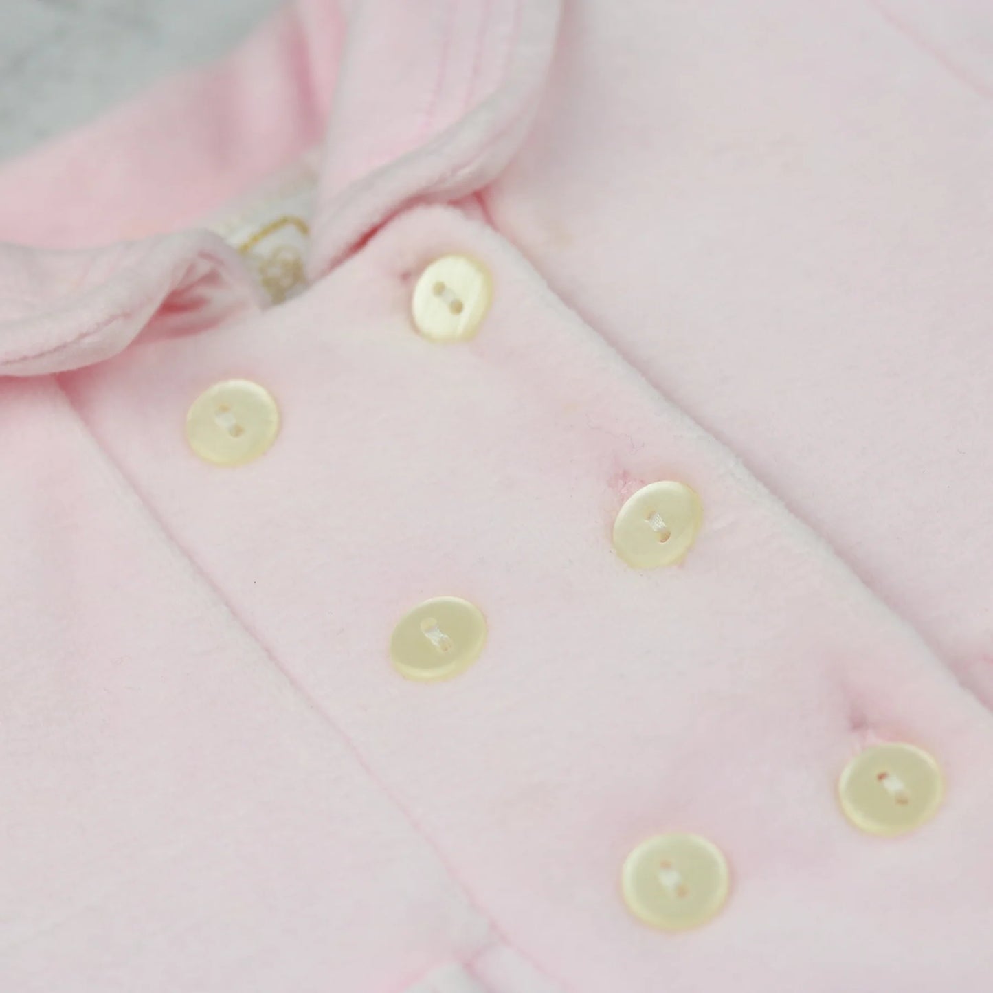 Emile et Rose Rosanna Pink Velour Girls Coat & Hat Set 9304PP/00G56