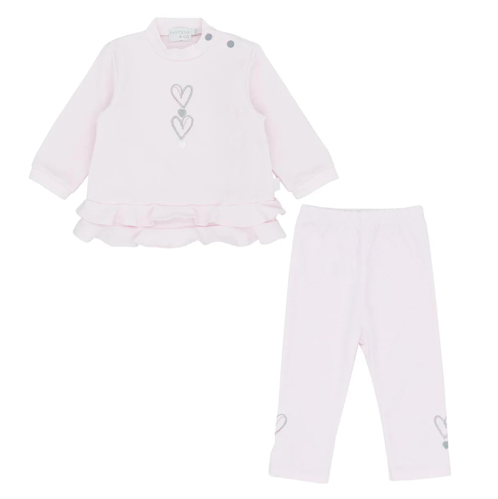 Pastels & Co Girls Sporty Sweatshirt & Legging Set Martha
