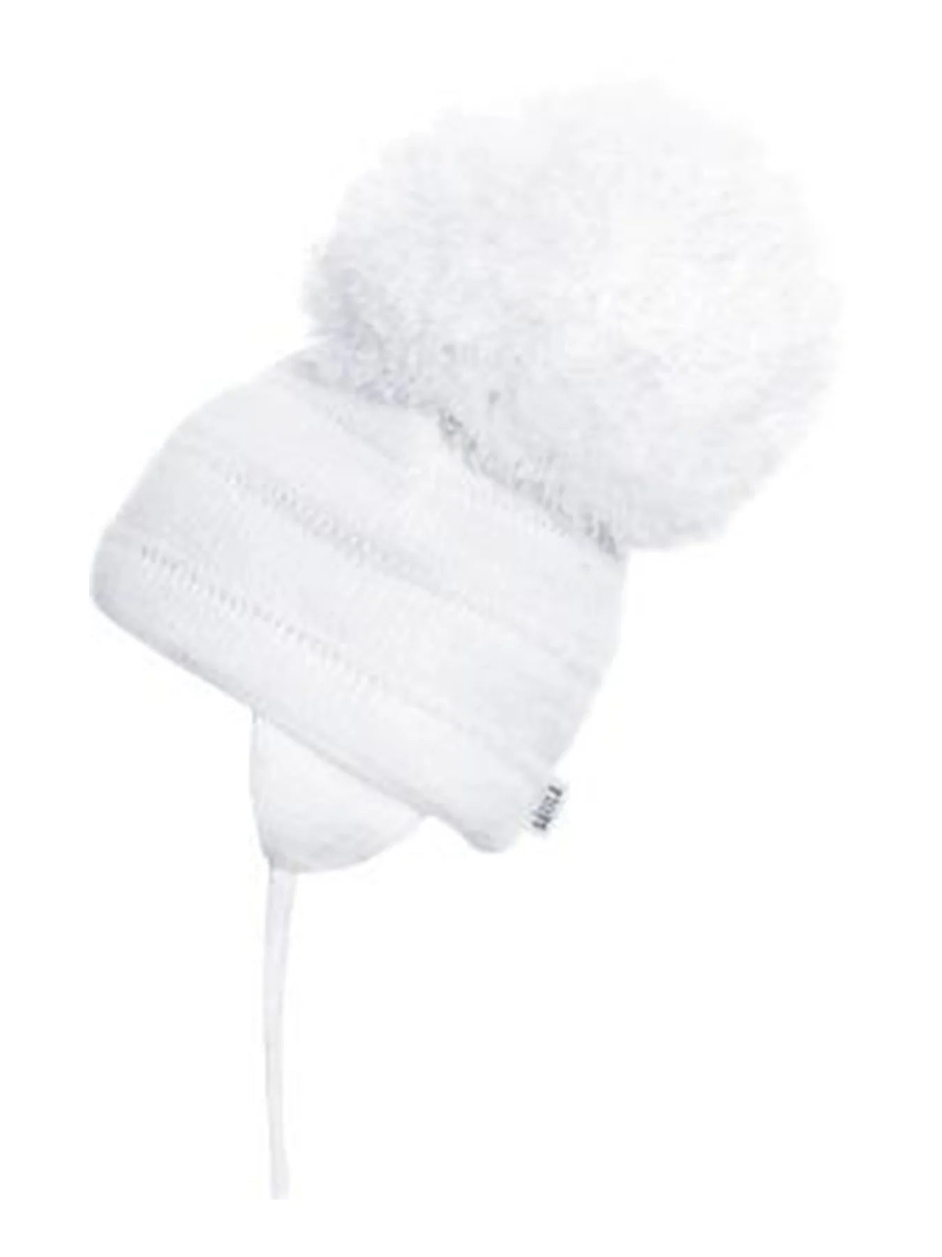 Sätila White Tuva Giant Pom-Pom Hat