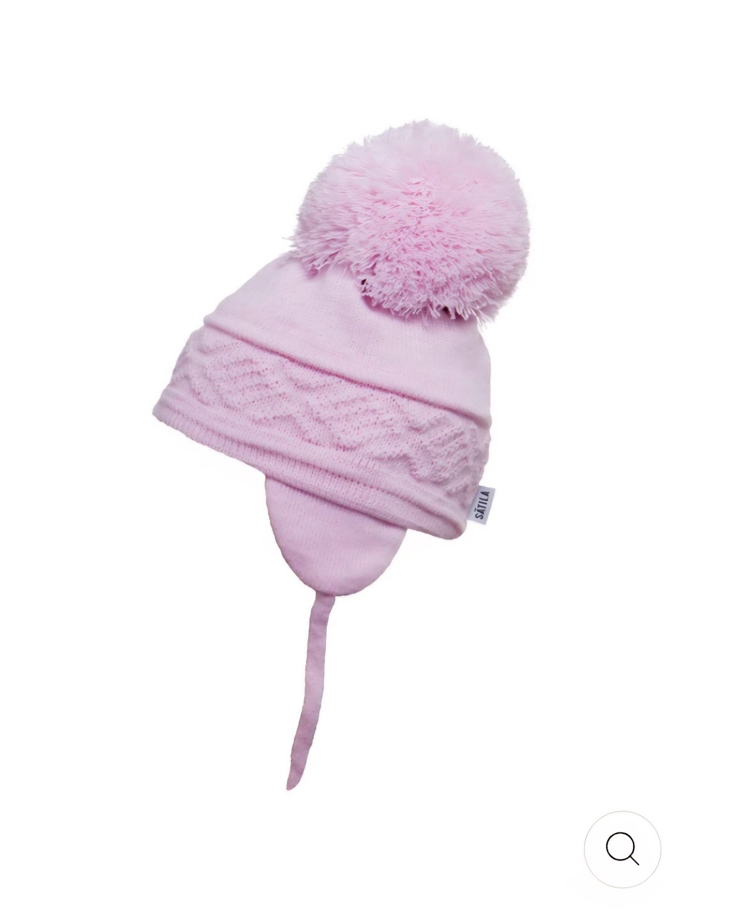 Satila Malva Pink Pom Pom Hat