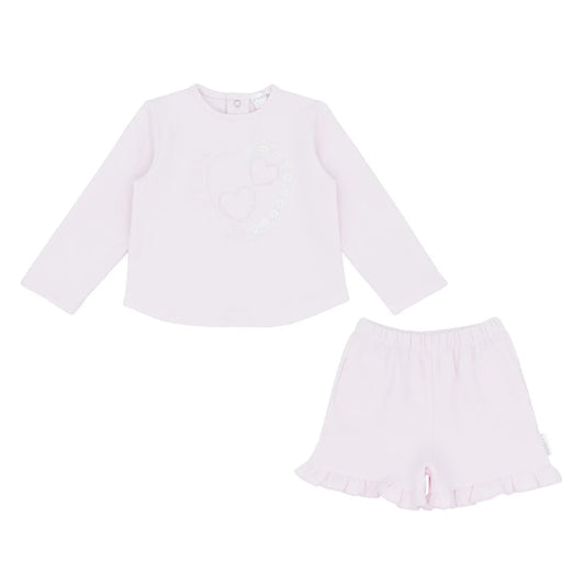 Pastels & Co Daisy Shorts Set