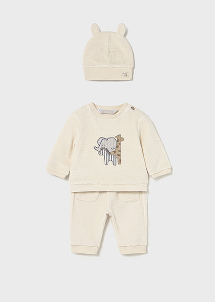 Mayoral 3 piece corduroy knitted tracksuit