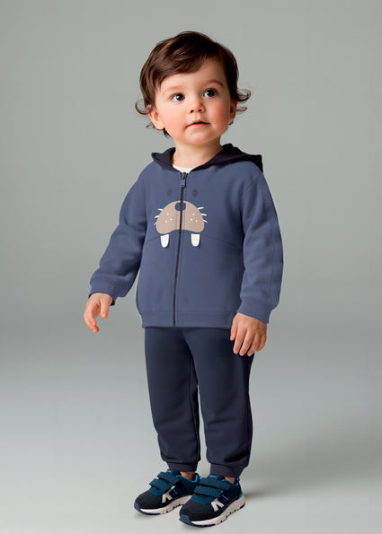 Mayoral animal motif 3 piece tracksuit