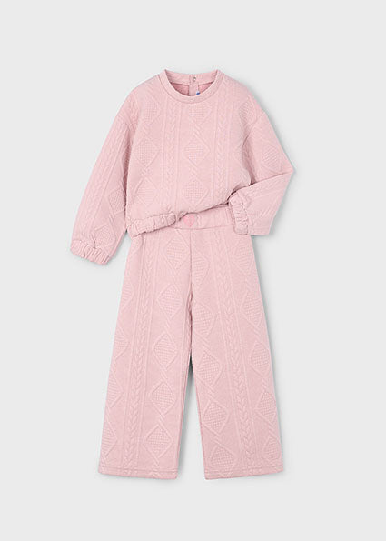 Mayoral Girls quilted tracksuit