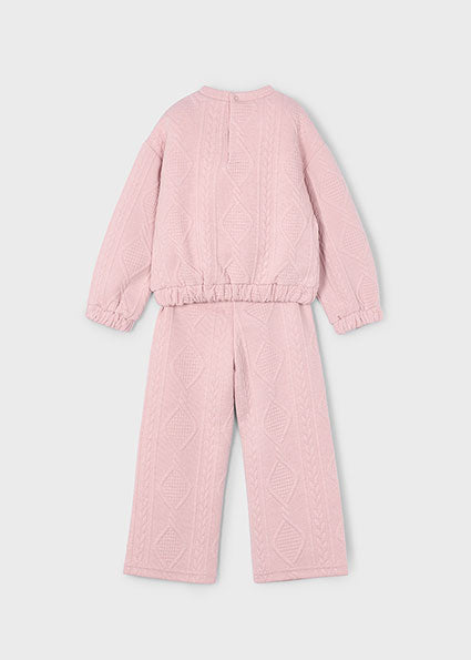 Mayoral Girls quilted tracksuit