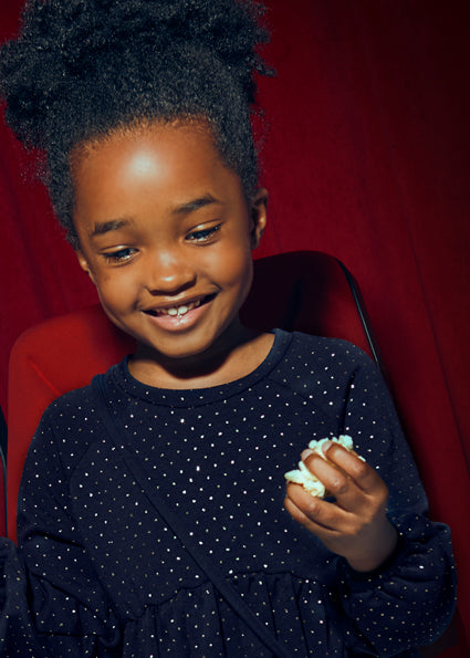 Mayoral Girls fleece dress with bag