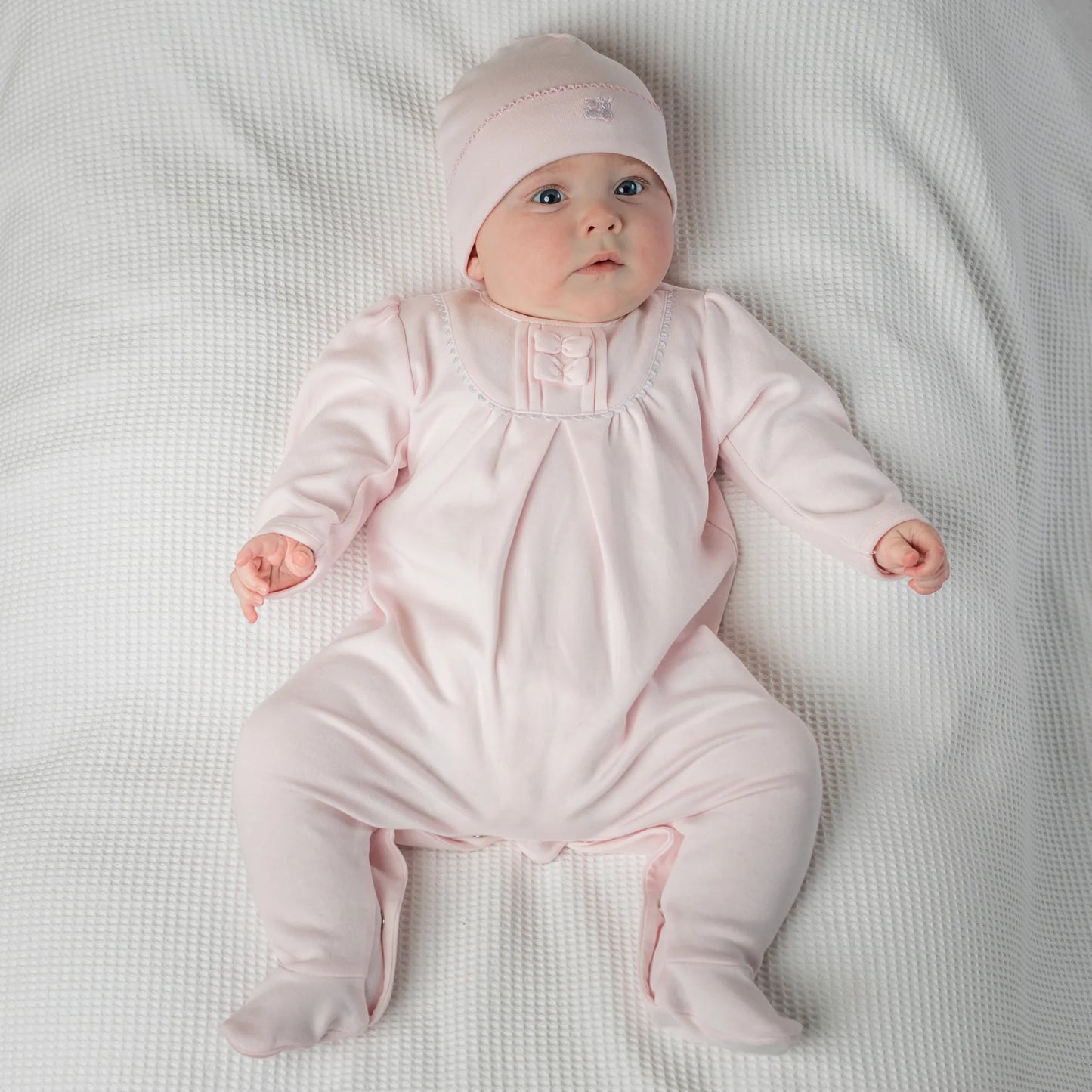 Emile et Rose Shantel Baby Girls Babygrow & Hat 1884PP/00G50