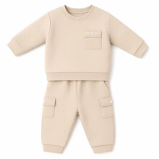 Kleo Kids Boys 2 Piece Suit beige