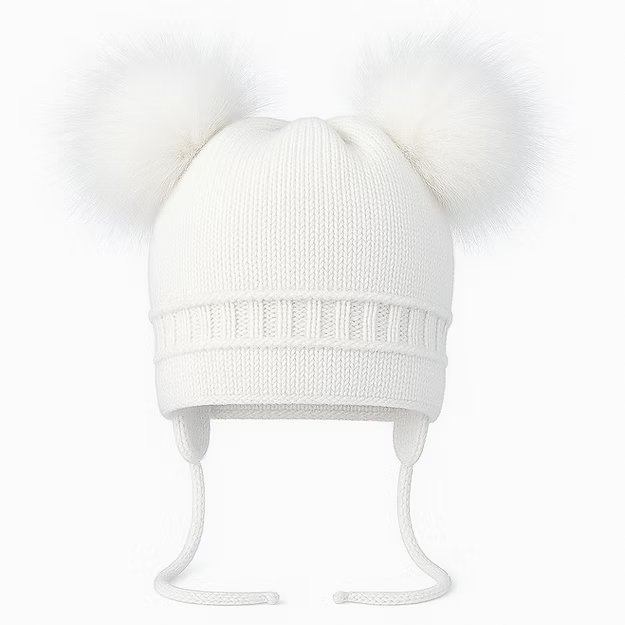 Kleo Kids Baby Double Pom Pom Hat