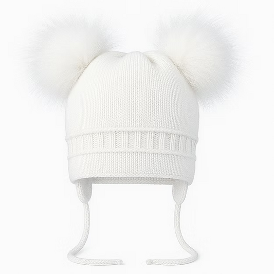 Kleo Kids Baby Double Pom Pom Hat