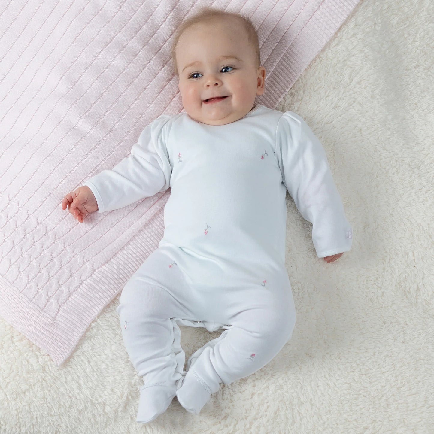 Emile et Rose Adaline Beautiful Baby Girls Babygrow 1964PP/00G50