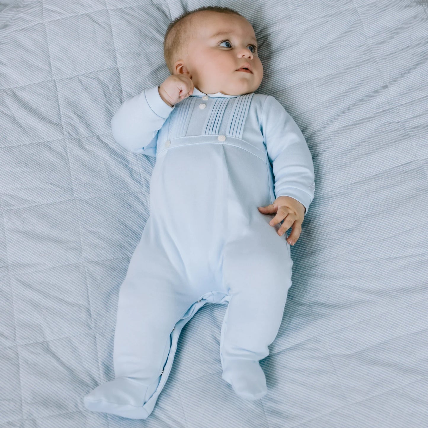 Emile et Rose Jimmy Boys Smart Pleated Babygrow 2603PB/25S50