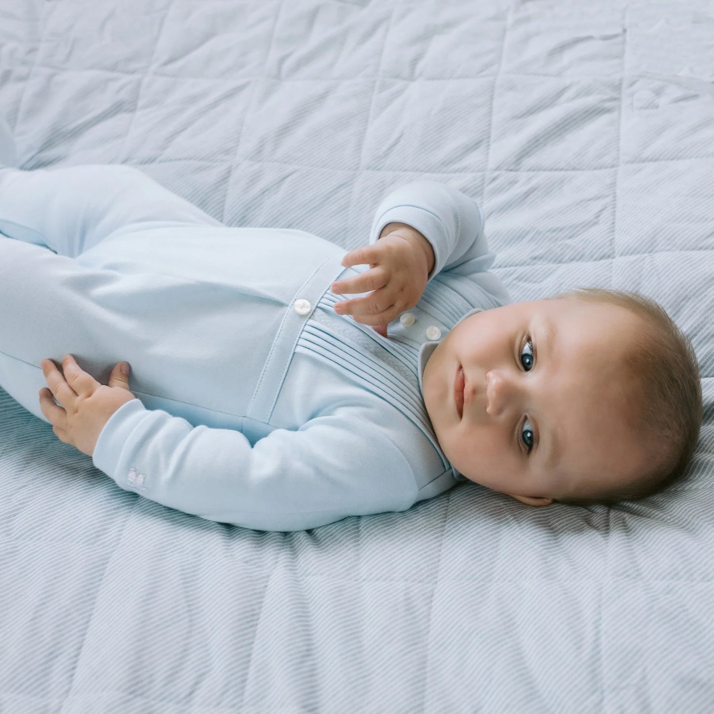 Emile et Rose Jimmy Boys Smart Pleated Babygrow 2603PB/25S50