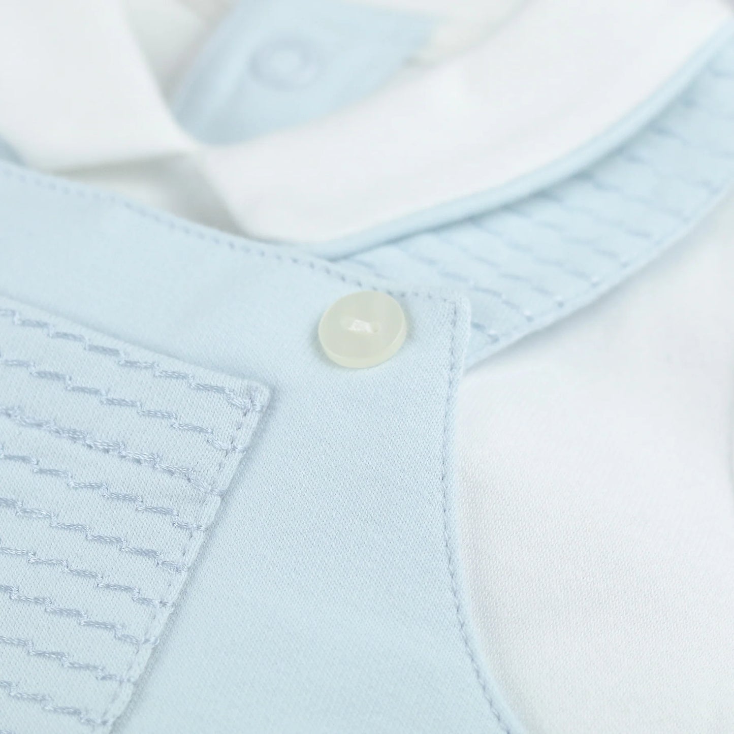 Emile et Rose Jude Baby Boys Smart Mock Dungaree 2608PB/25S50