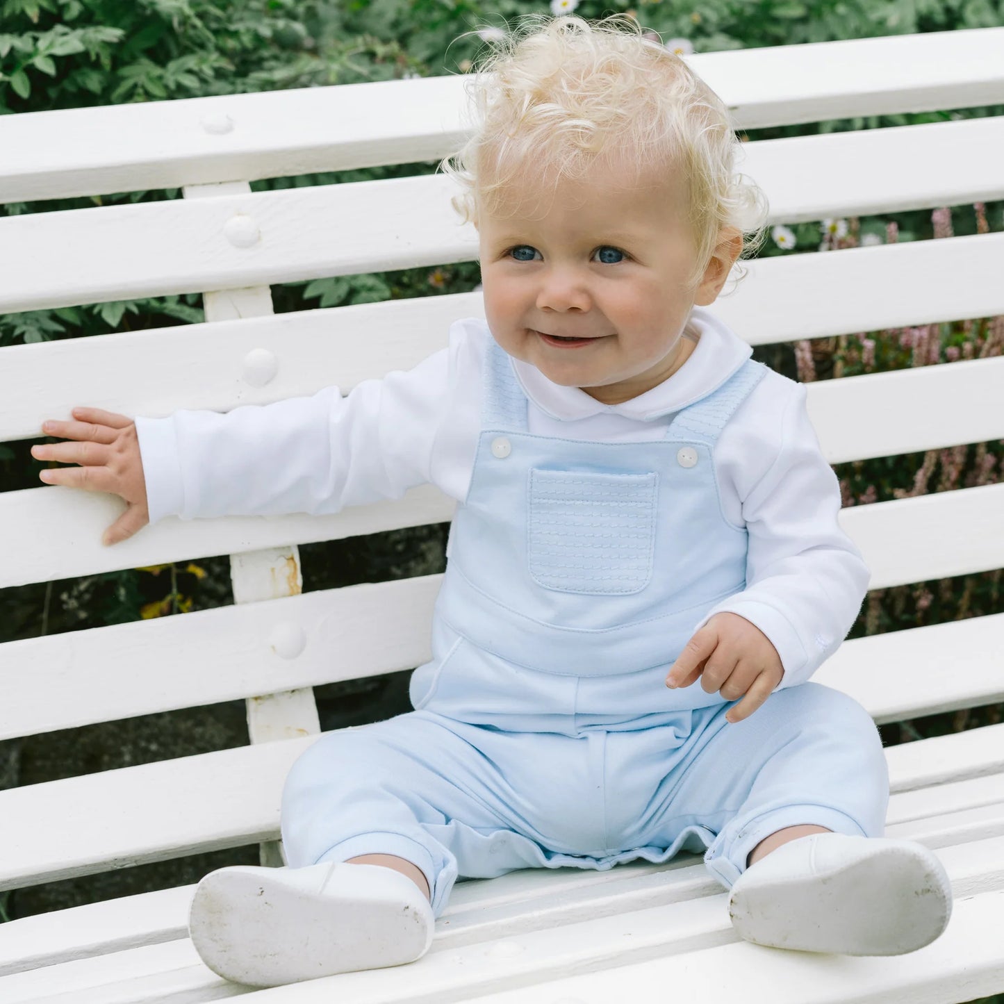 Emile et Rose Jude Baby Boys Smart Mock Dungaree 2608PB/25S50