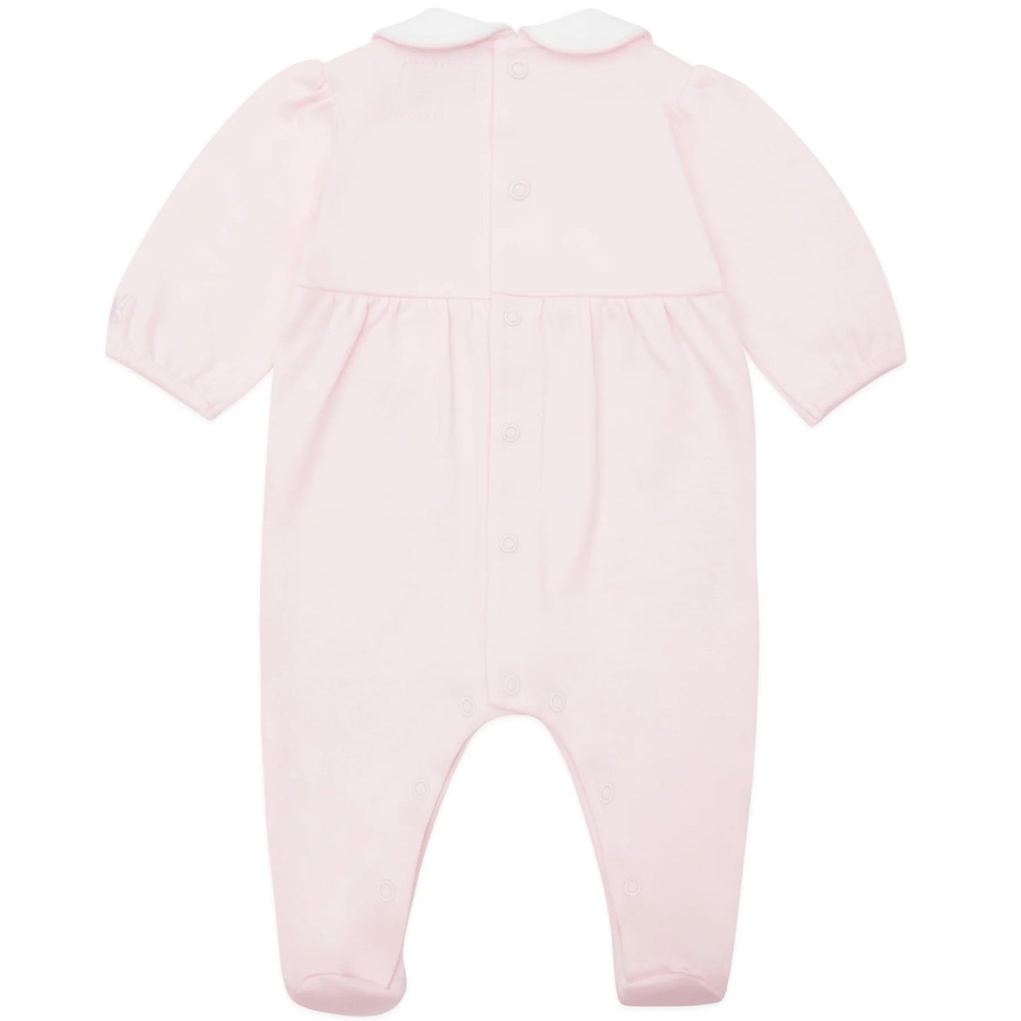 Emile et Rose Jilly Baby Girls Floral Embroidery Babygrow 2612PP/25S71