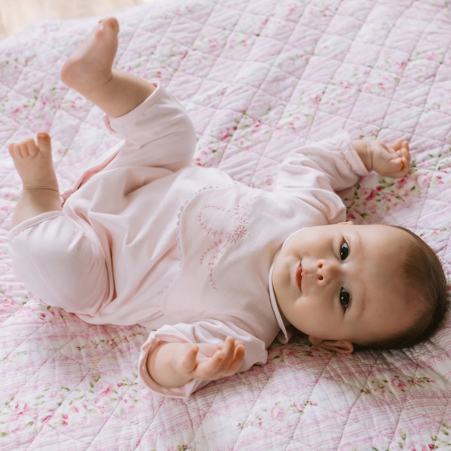 Emile et Rose Jackie Girls Traditional All in One and Hairband 2614PP/25S50