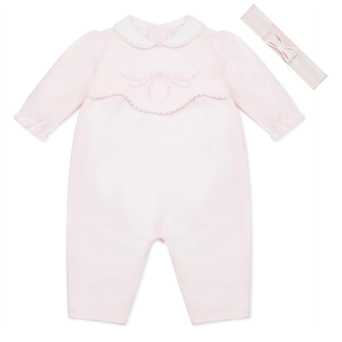 Emile et Rose Jackie Girls Traditional All in One and Hairband 2614PP/25S50