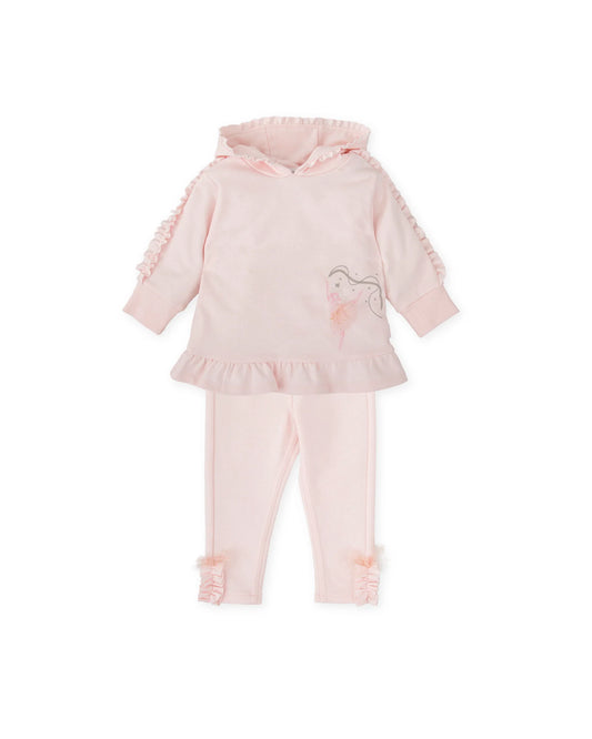 TUTTO PICCOLO PINK BALLET TWO PIECES SET 2741