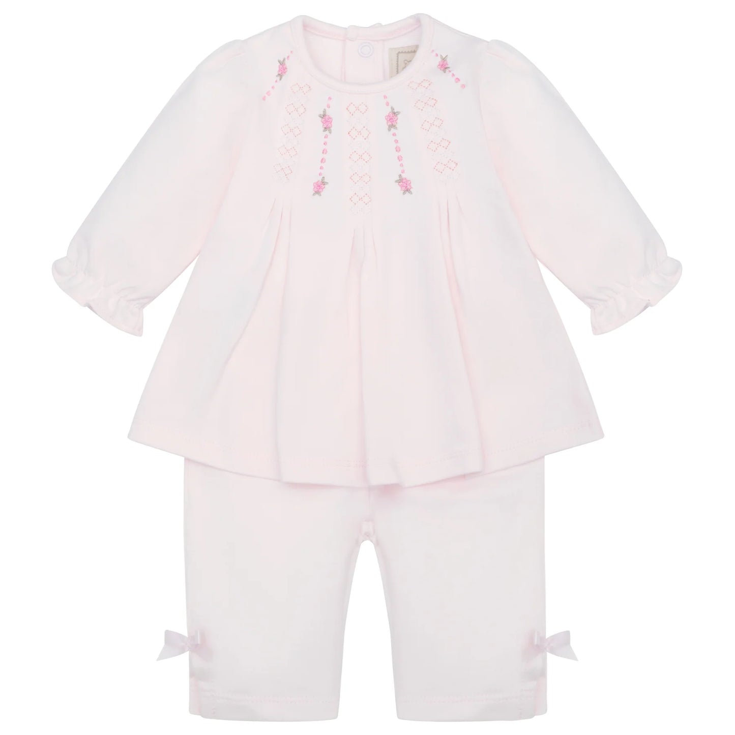 Emile et Rose Kate Girls Pink Beautiful Top & Trouser Outfit 6515PP/25W56