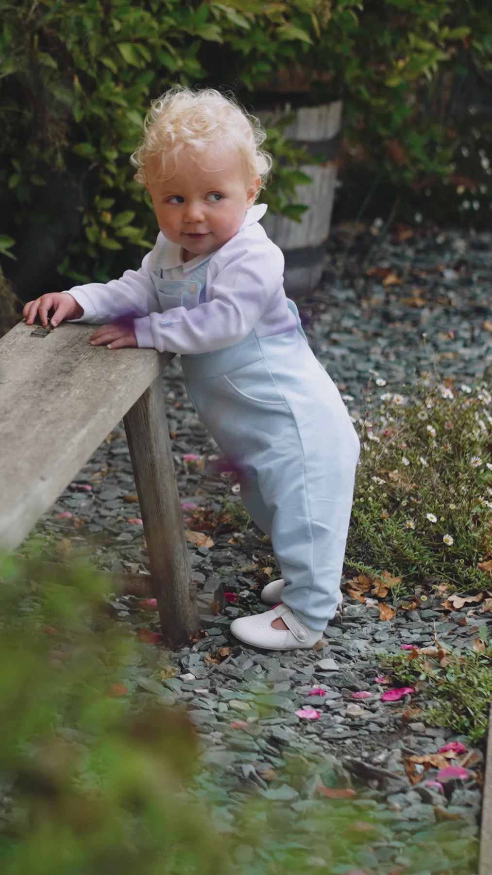 Emile et Rose Jude Baby Boys Smart Mock Dungaree 2608PB/25S50