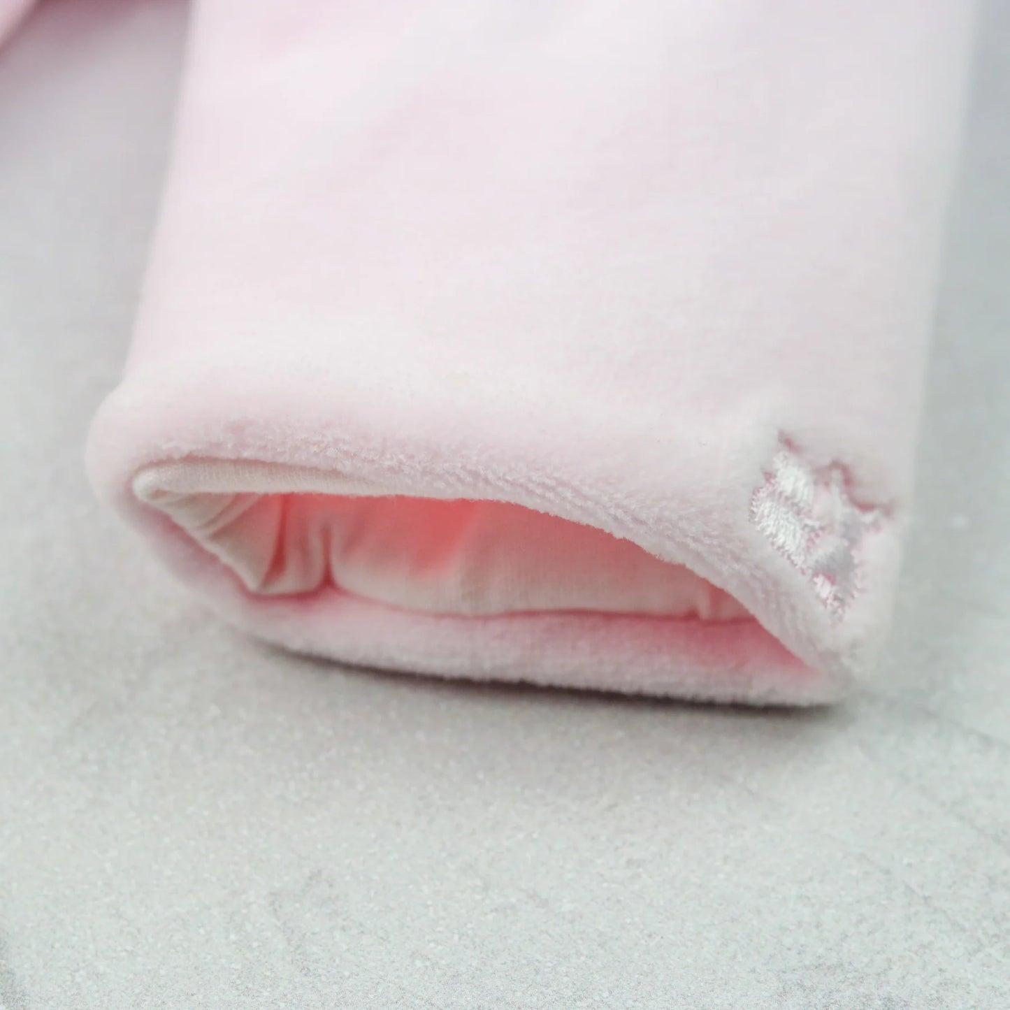 Emile et Rose Rosanna Pink Velour Girls Coat & Hat Set 9304PP/00G56