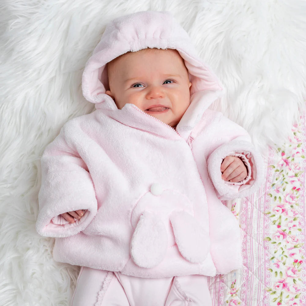 Emile et Rose Aurora Baby Girls Fleece Winter Jacket 9321PP/00G56