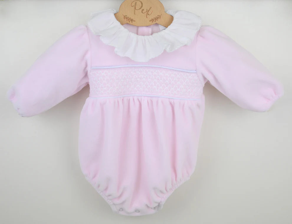 PEX Girls Evie Romper Pink