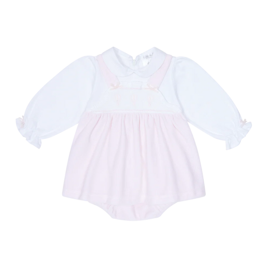 Deolinda Magic Baby Pink Little Dress + Knickers Dbi25301