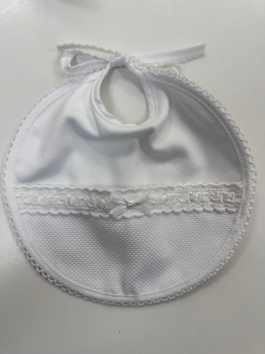 Fancy white bib
