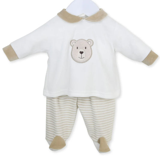 PEX Boys Neutral Bear 2pc Suit