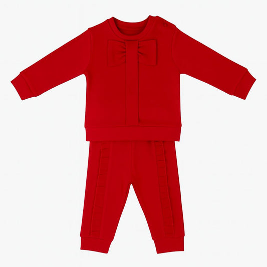 Visara Girls 2pc red