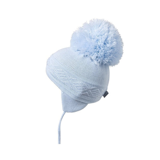 Satila Malva Baby Blue Pom Pom Hat